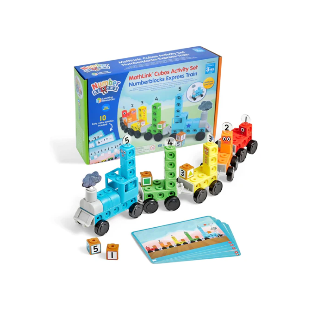 Numberblocks MathLink® Cubes Express Train Activity Set