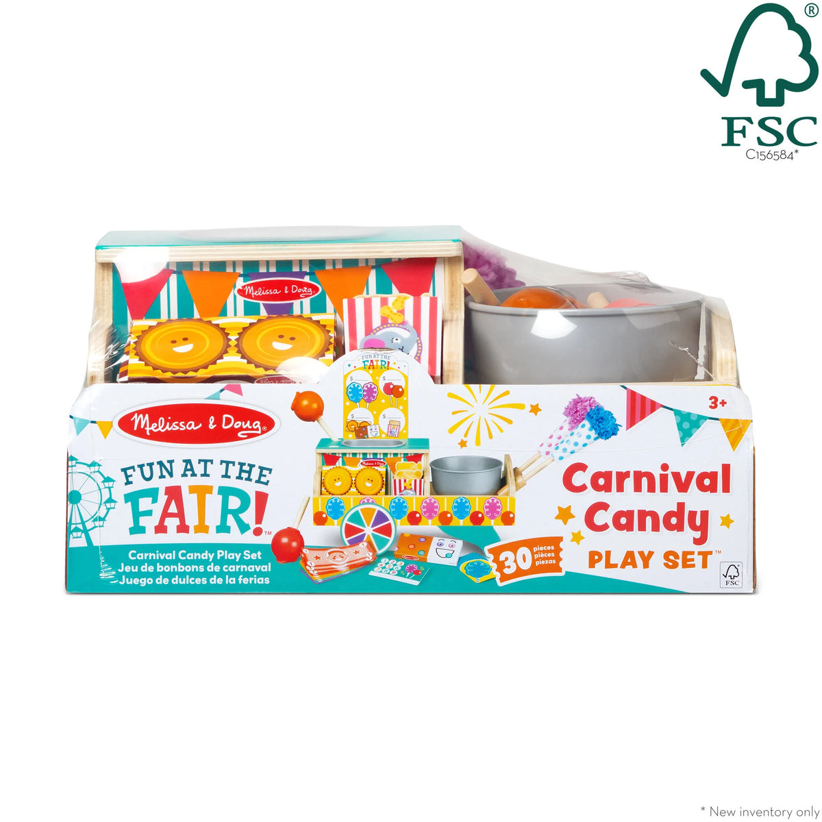 Melissa & Doug Fun at the Fair! Carnival Candy Play Set