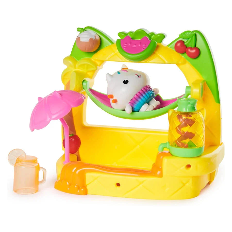Gabby's Dollhouse Cakey’s Fruit Smoothie Balcony Playset