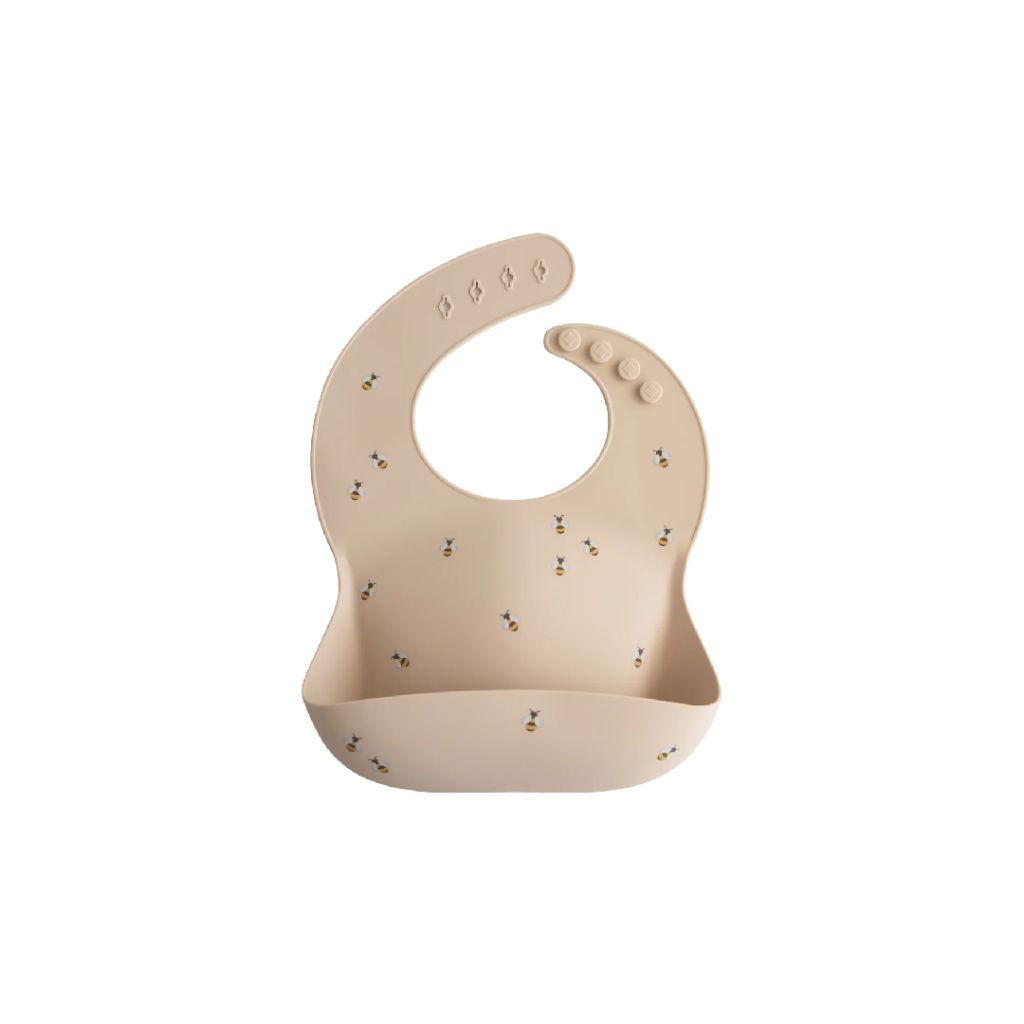 Mushie Silicone Baby Bib