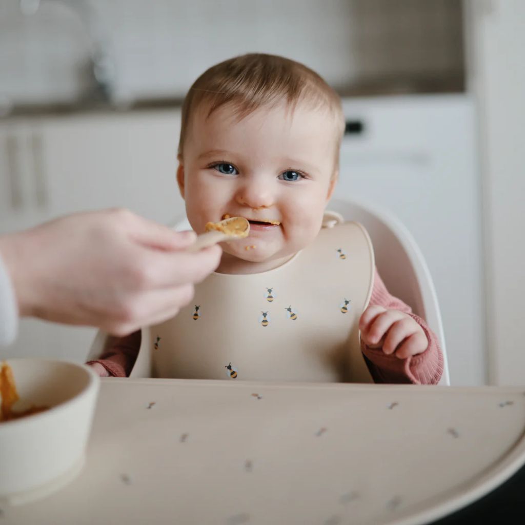 Mushie Silicone Baby Bib