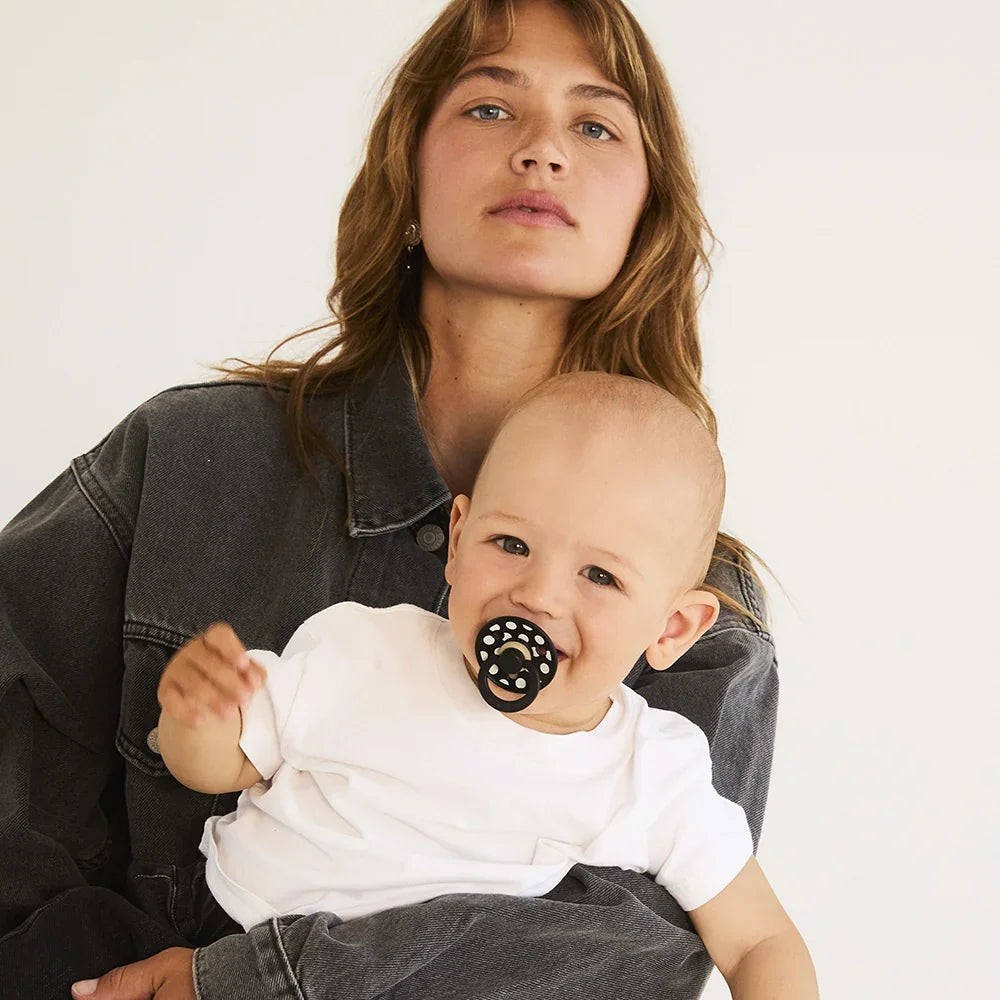 BIBS X STUDIO Polka Colour Pacifiers 2 Pack