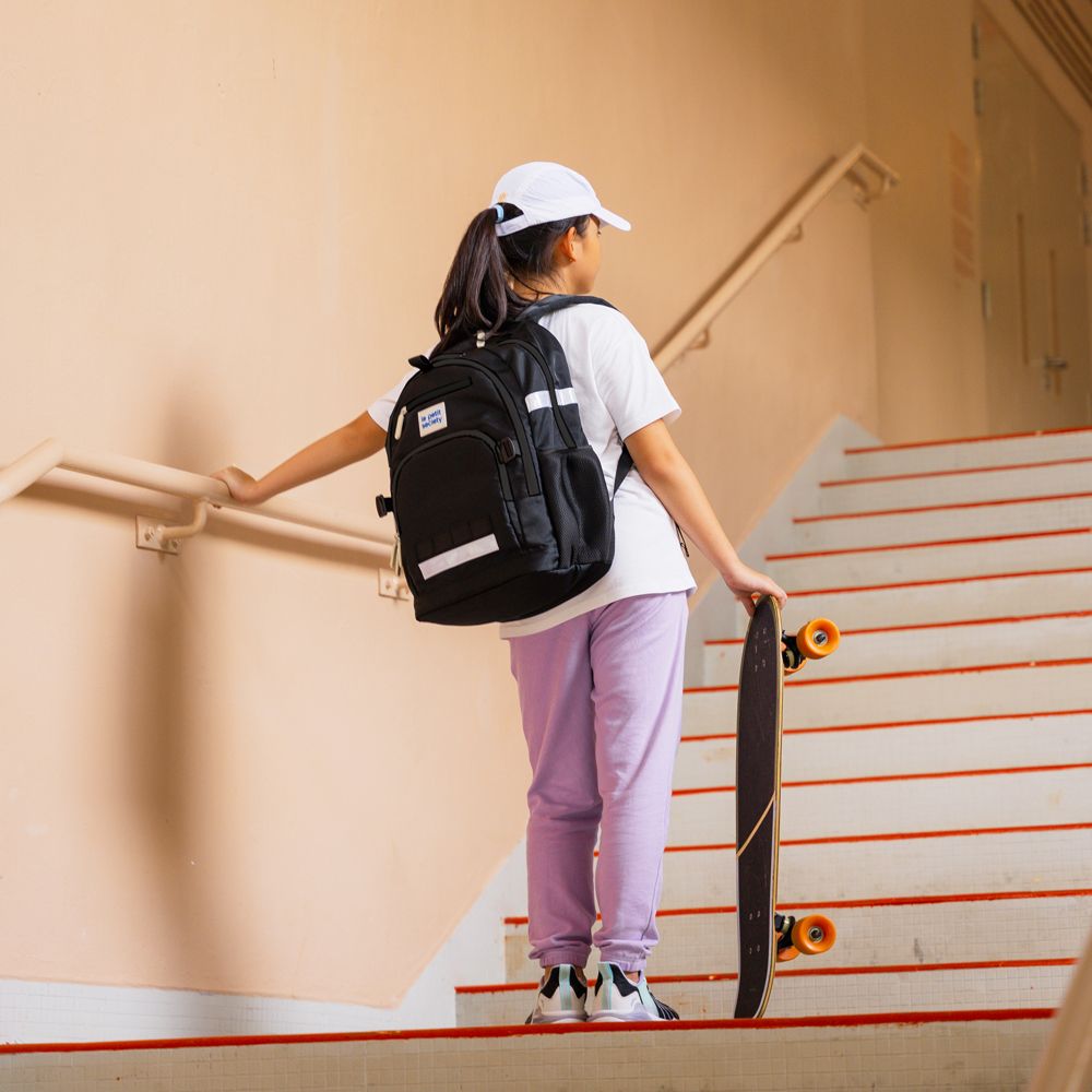 Le Petit Society Double Pocket Backpack