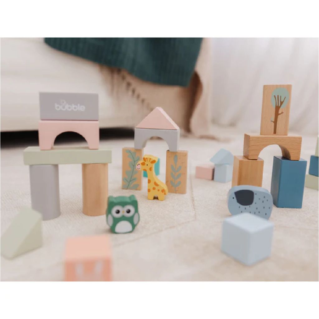 Bubble Wooden Activity Blocks