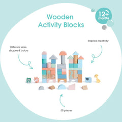 Bubble Wooden Activity Blocks