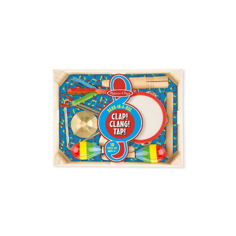 Melissa & Doug Band-in-a-Box - Clap! Clang! Tap!