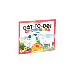 Melissa & Doug ABC Dot-to-Dot Coloring Pad - Farm 4 years+