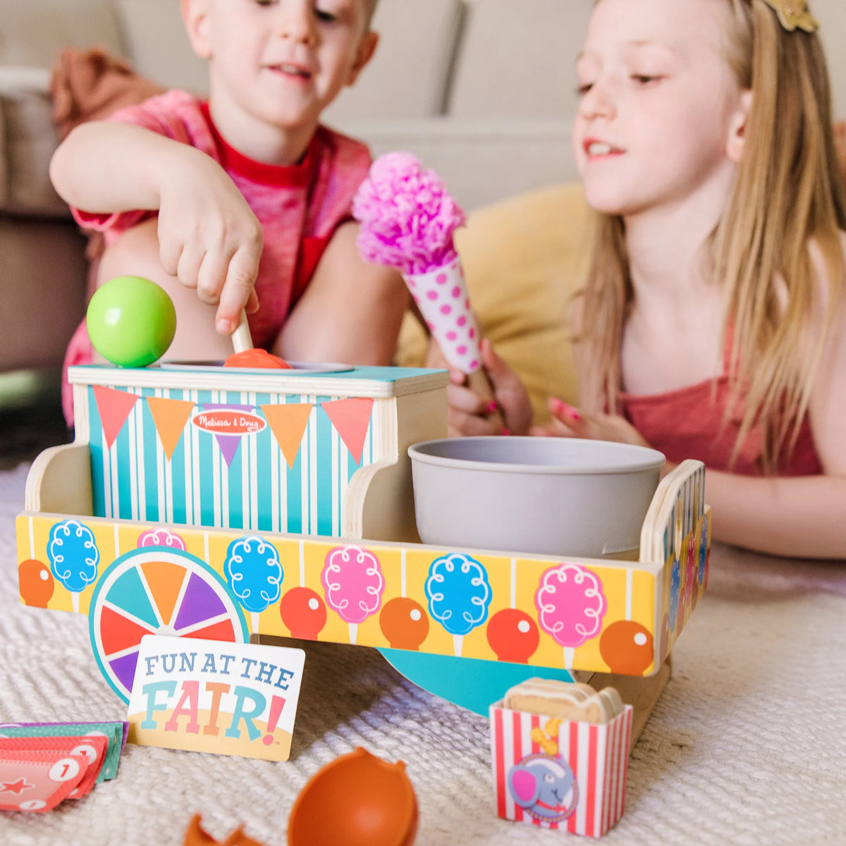 Melissa & Doug Fun at the Fair! Carnival Candy Play Set