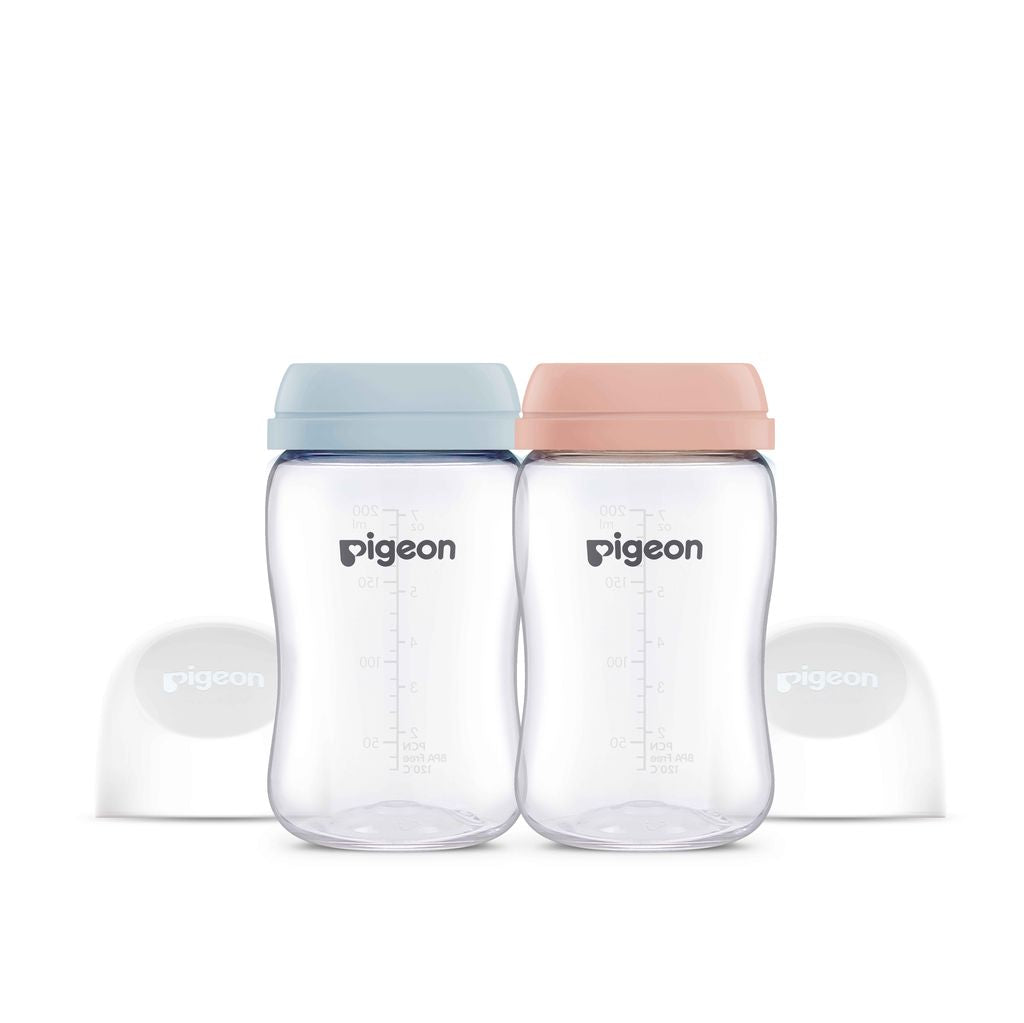 Pigeon Softouch Nursing Bottle Without Nipple T-Ester 200ml (2 Pack)