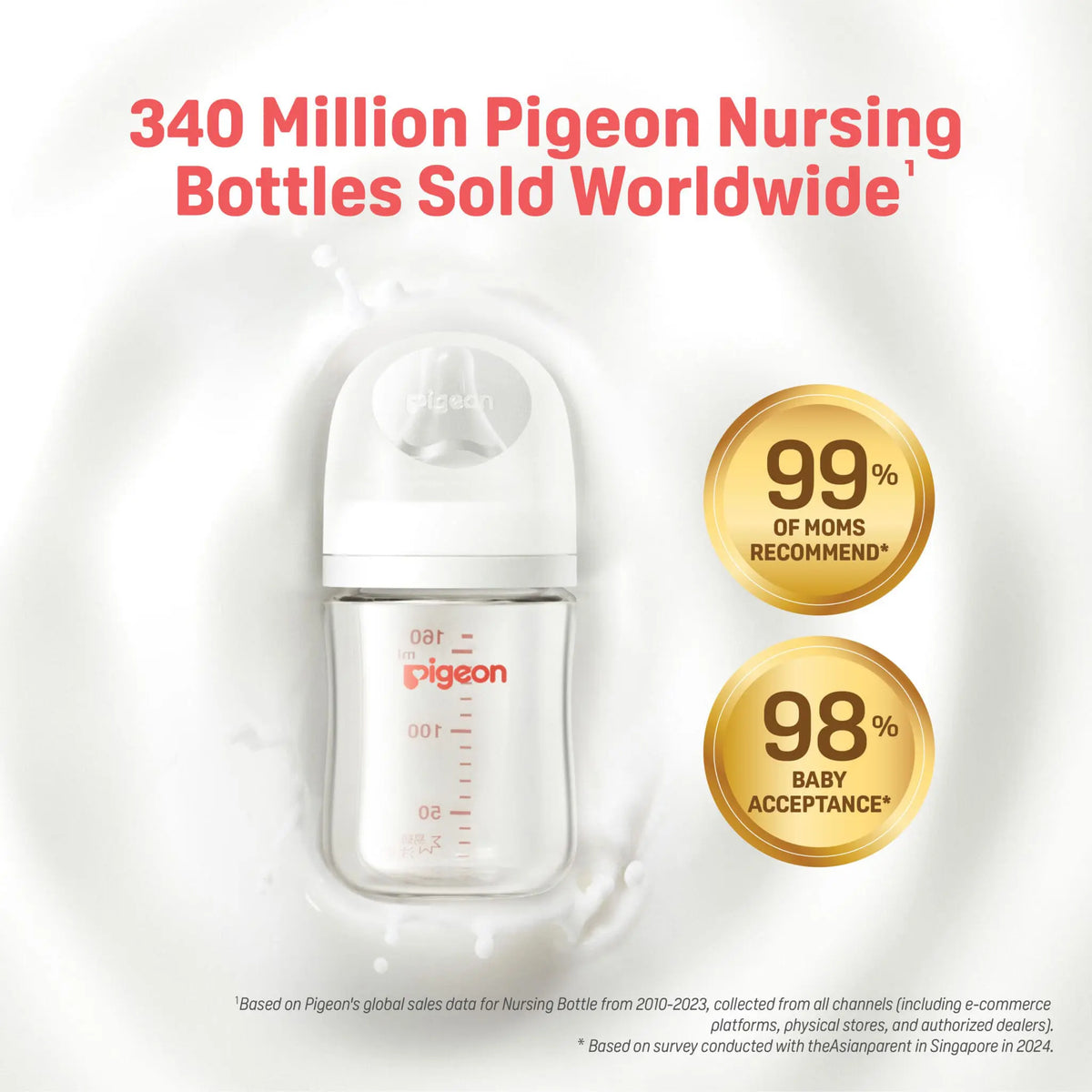 Pigeon SofTouch™ BPP Nursing Bottle T-Ester (Logo Twin Pack