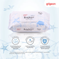 Pigeon Embossed Baby Wipes 100% Pure Water 70s 12 in 1