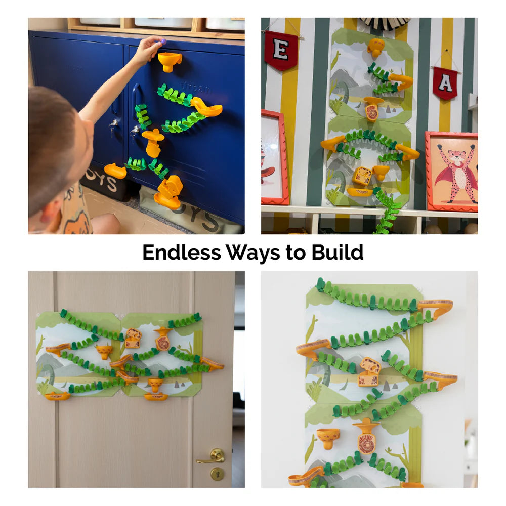 Oribel VertiPlay Dino Quest Marble Run