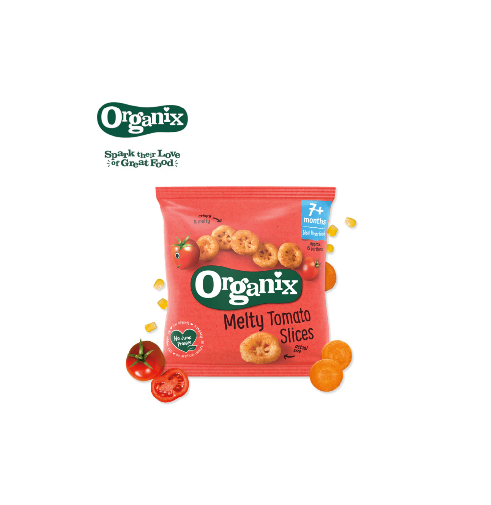 Organix Organic Melty Tomato Slices (7M+)