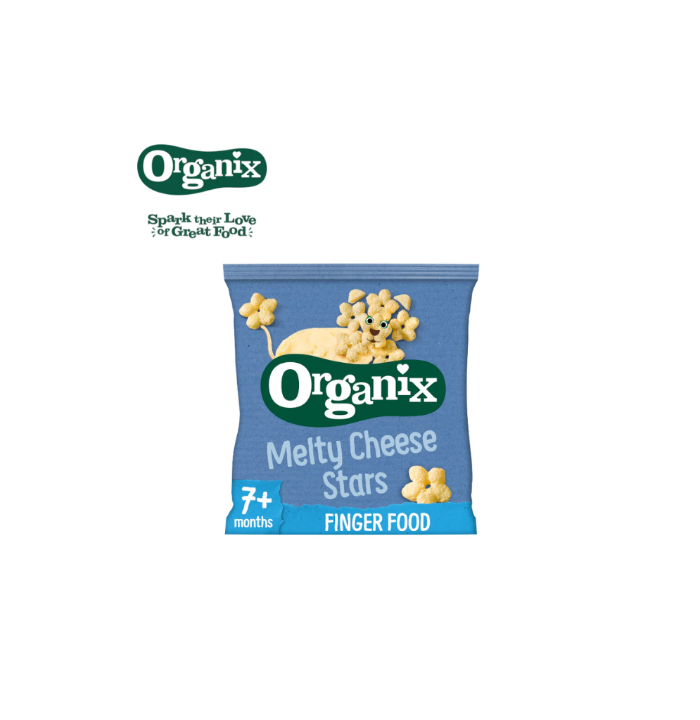 Organix Organic Melty Cheese Stars (7M+)