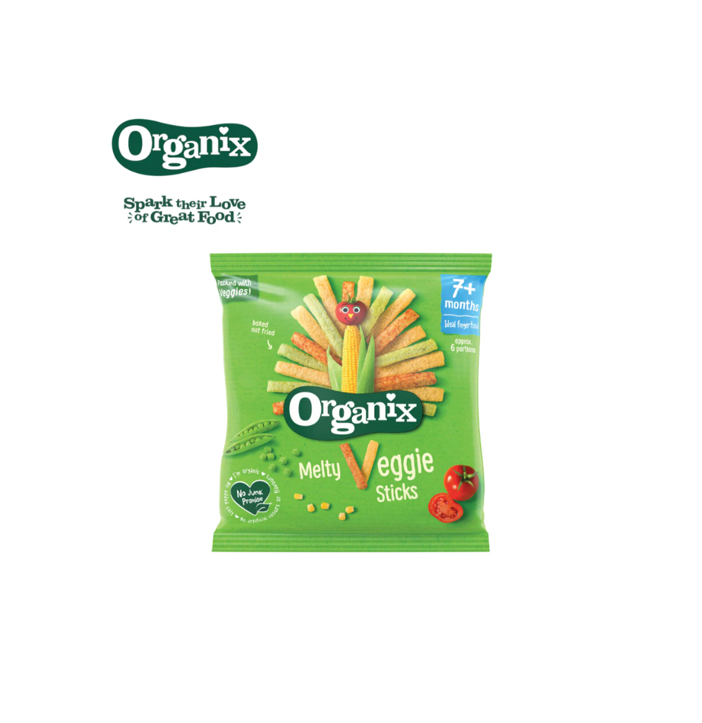 Organix Melty Veggie Sticks (7M+)