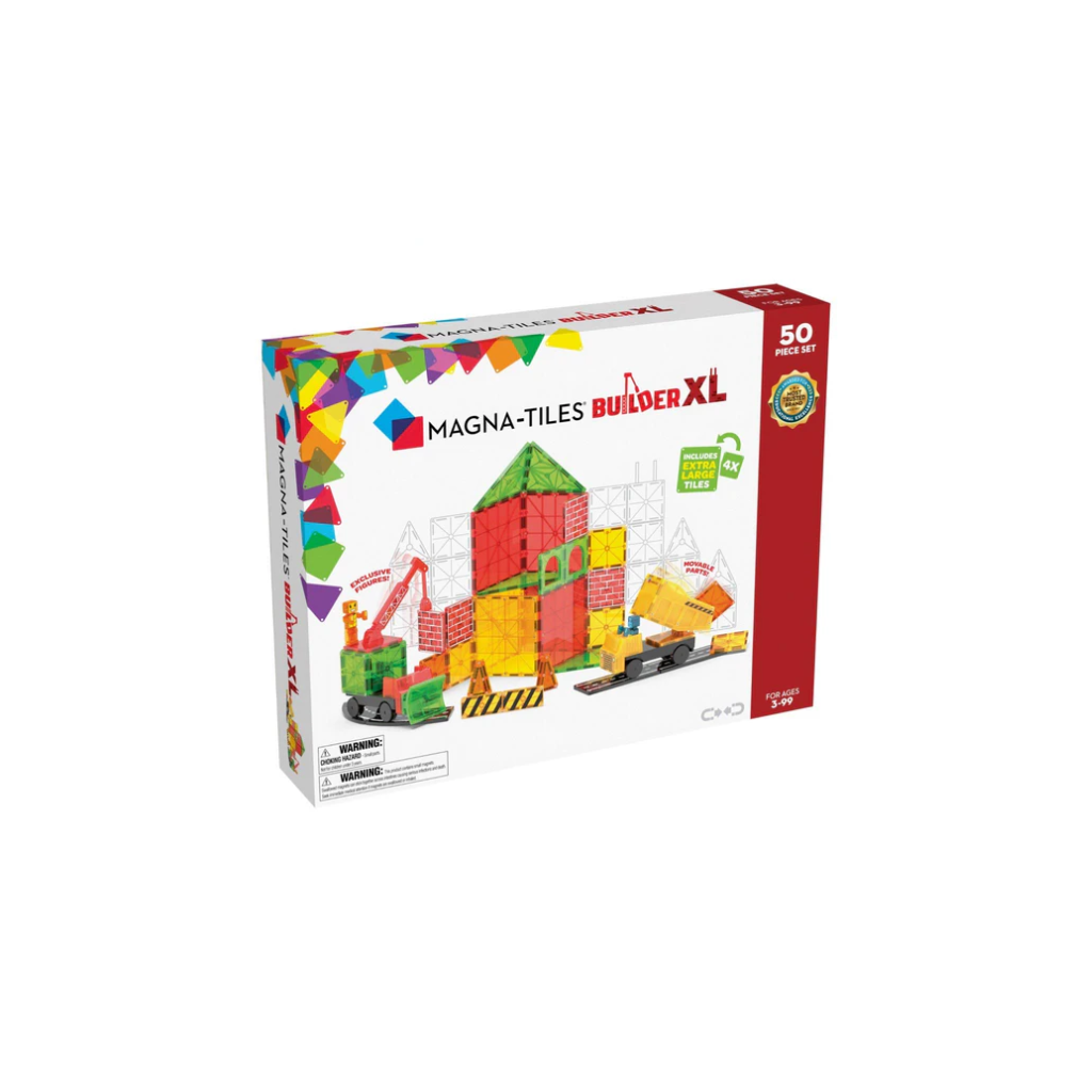 Magna-Tiles Builder XL 50 Piece Set