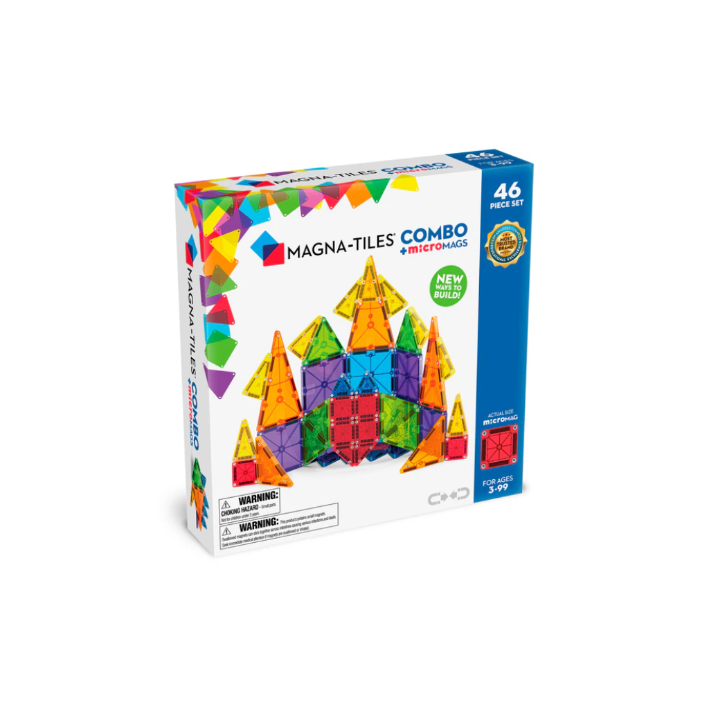 Magna-Tiles Combo + microMAGS 46pc