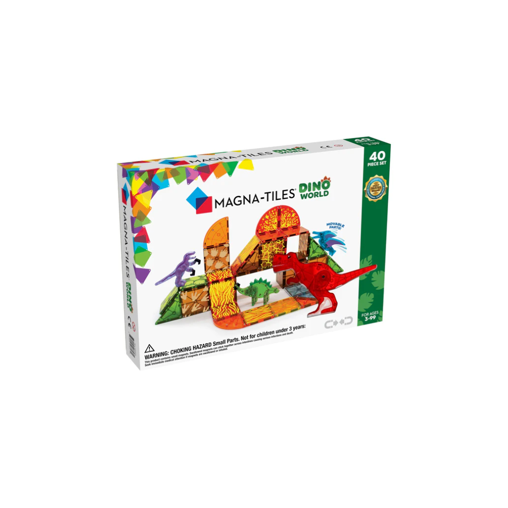 Magna-Tiles Dino World 40 Piece Set