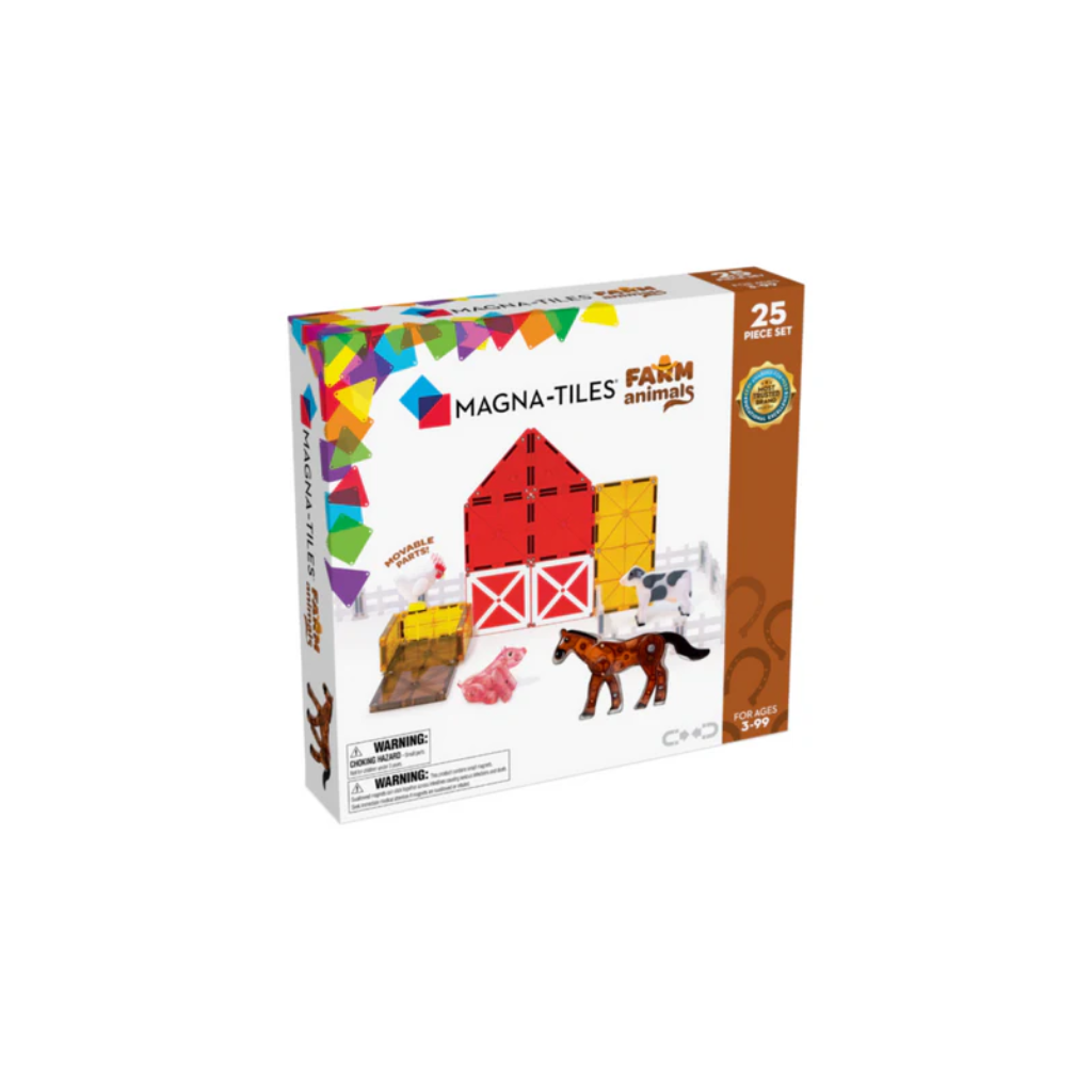 Magna-Tiles Farm Animals 25 Piece Set