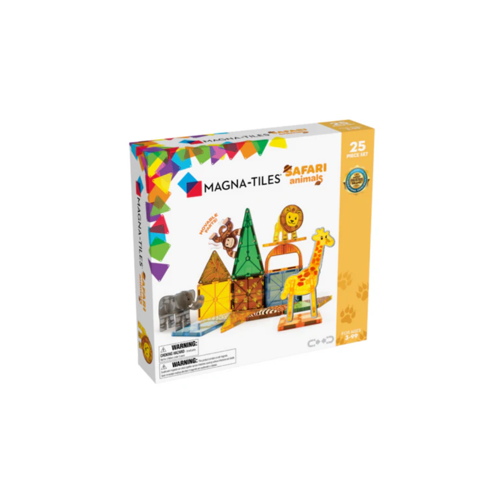 Magna-Tiles Safari Animals 25 Piece Set