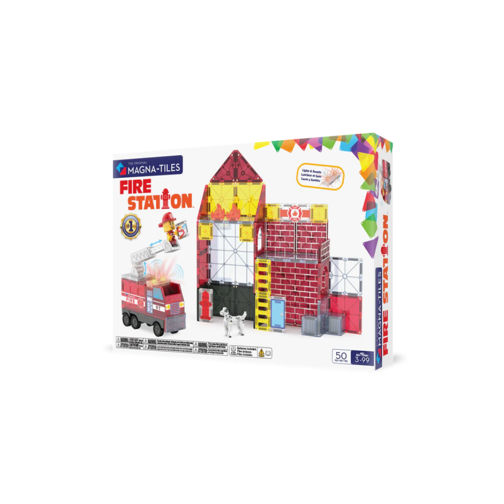 The Original Magna-Tiles Fire Station™