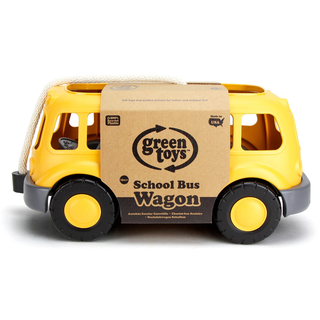 Green Toys School Bus Wagon