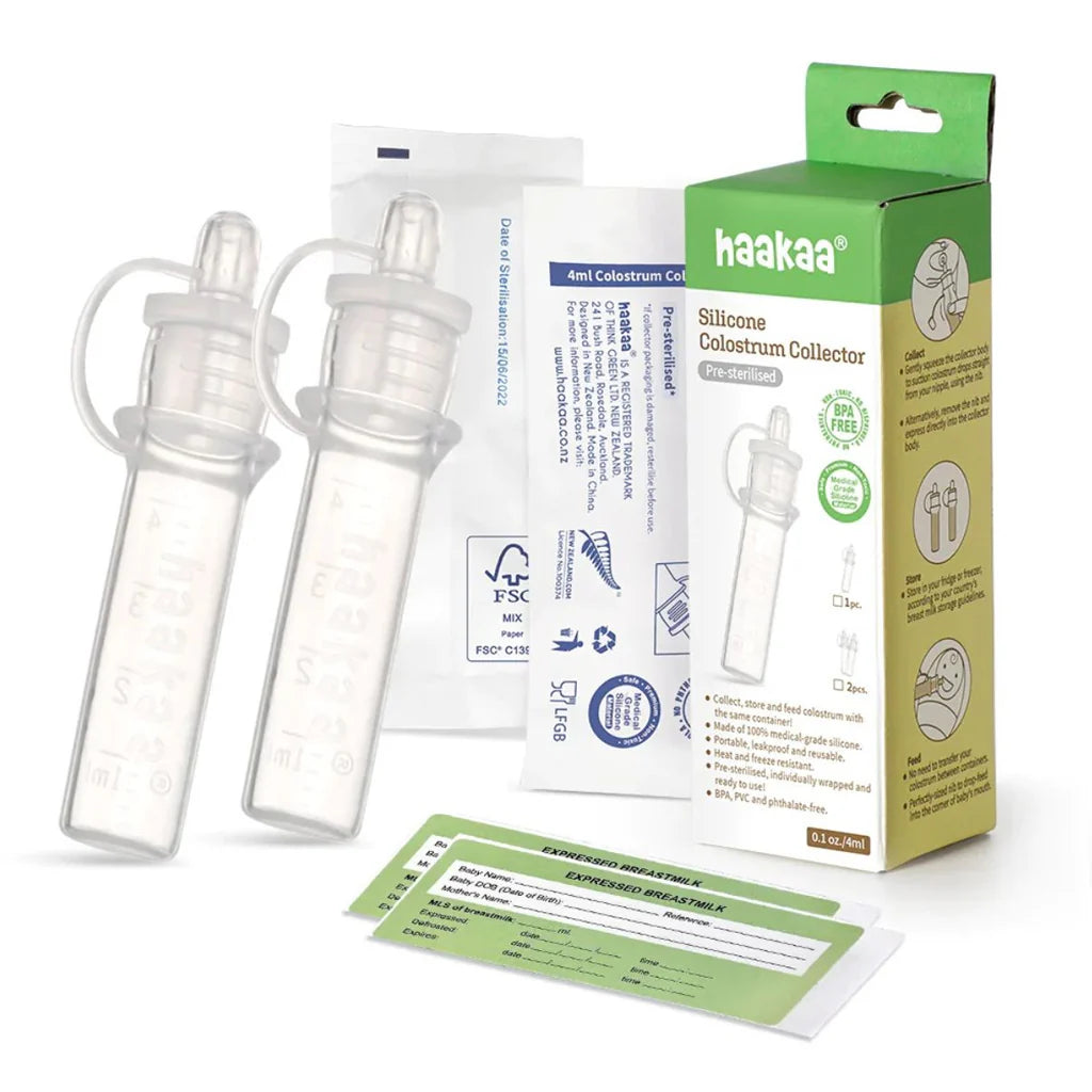 Haakaa Pre-Sterilized Silicone Colostrum Collector 2 pc