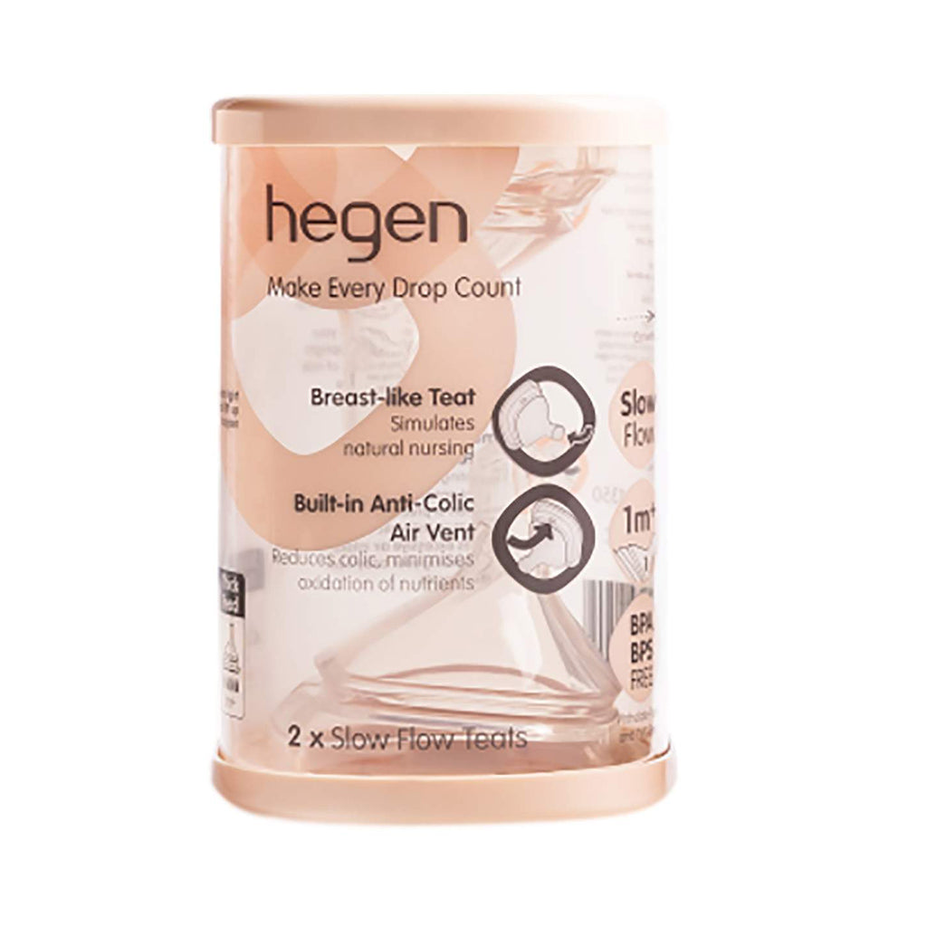 Hegen Teat Slow (2-pack)