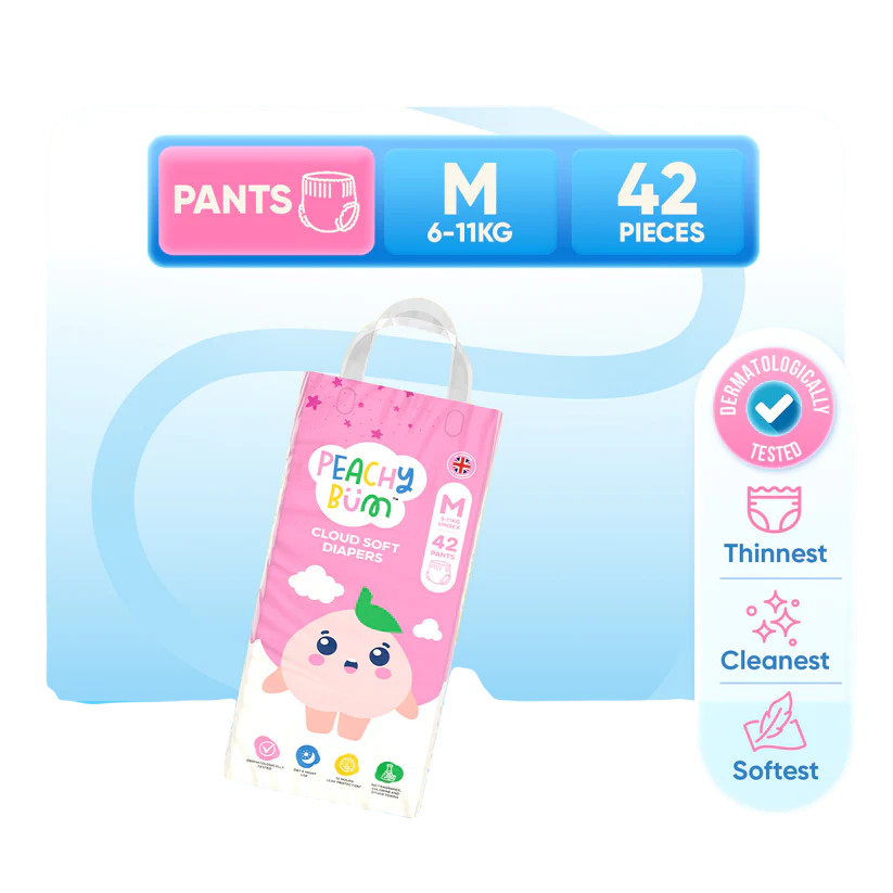 Peachy Bum Cloud Soft Diaper Pants (1 Pack)