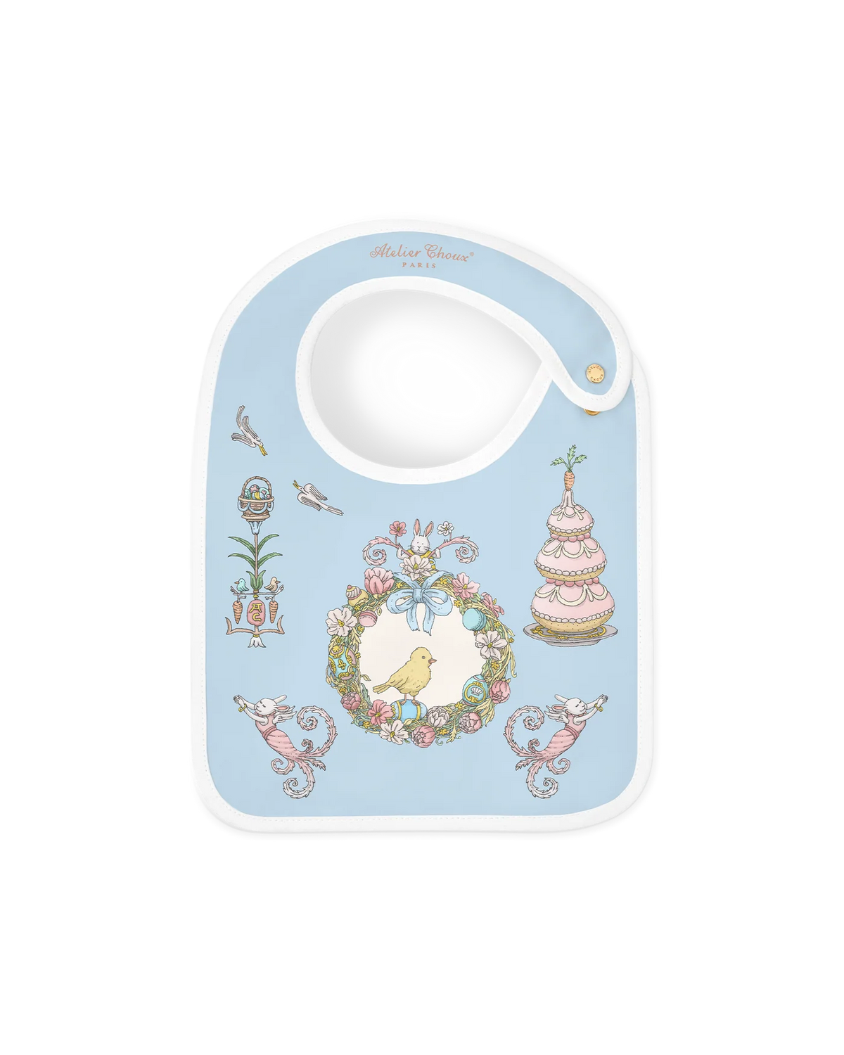 Atelier Choux Satin Bib