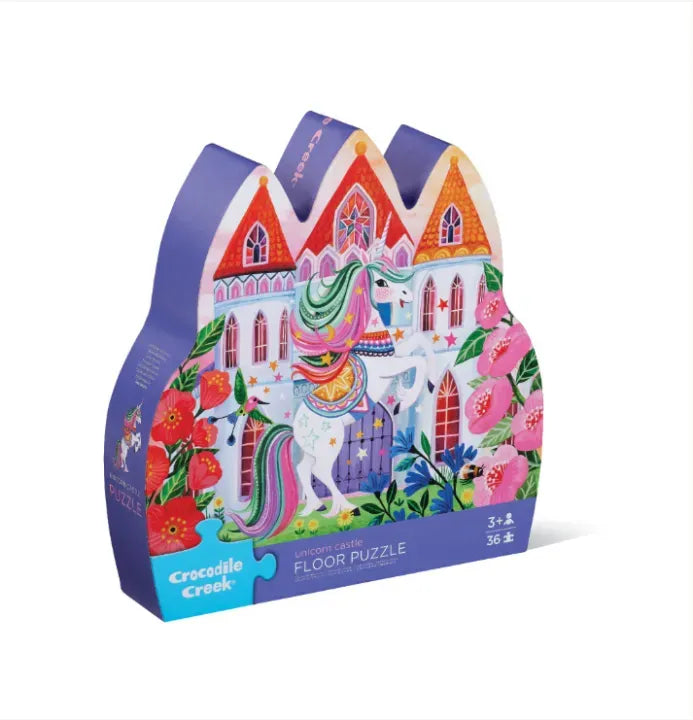 Crocodile Creek Unicorn Dreams Floor Puzzle (36pc)