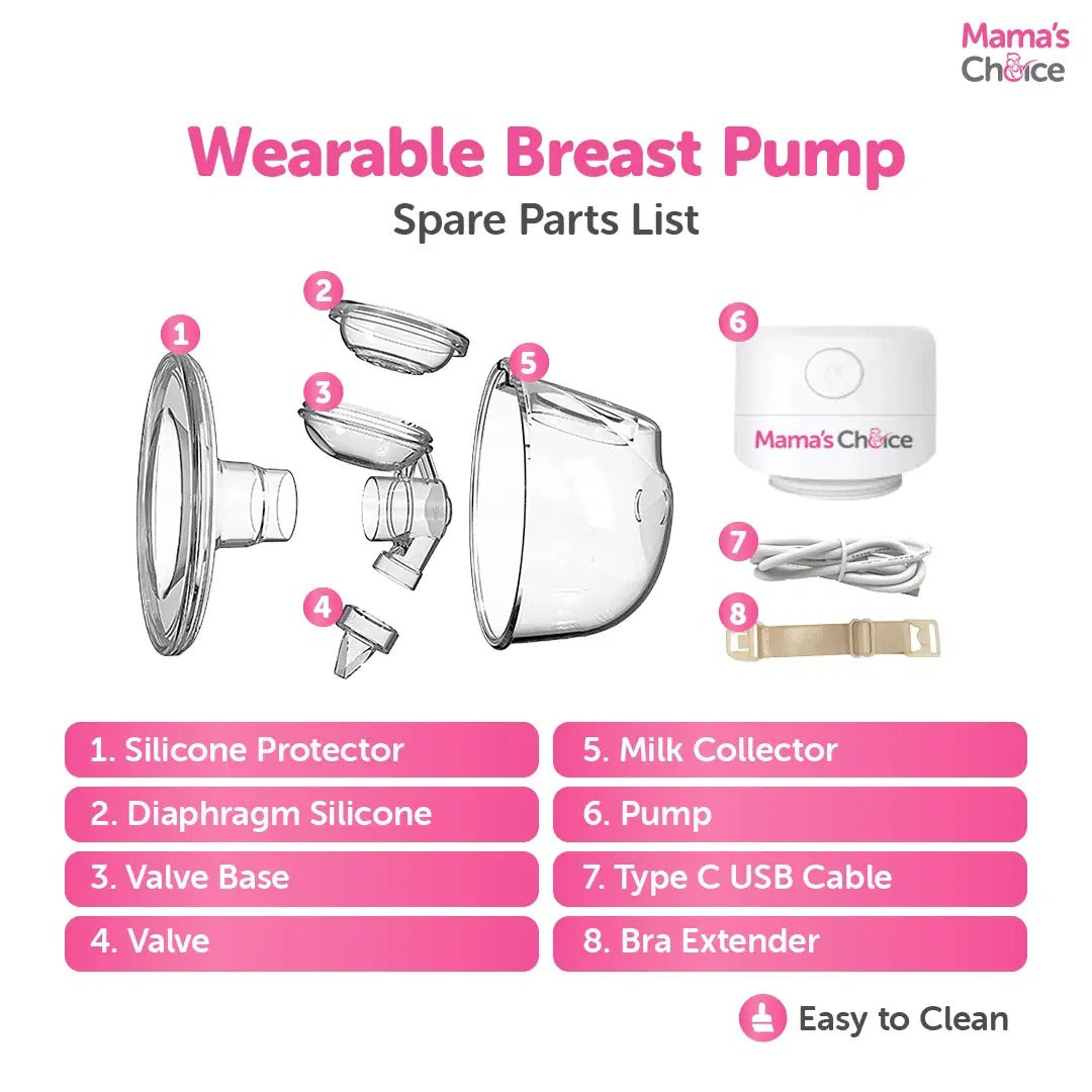 Mama's Choice Wearable Breast Pump