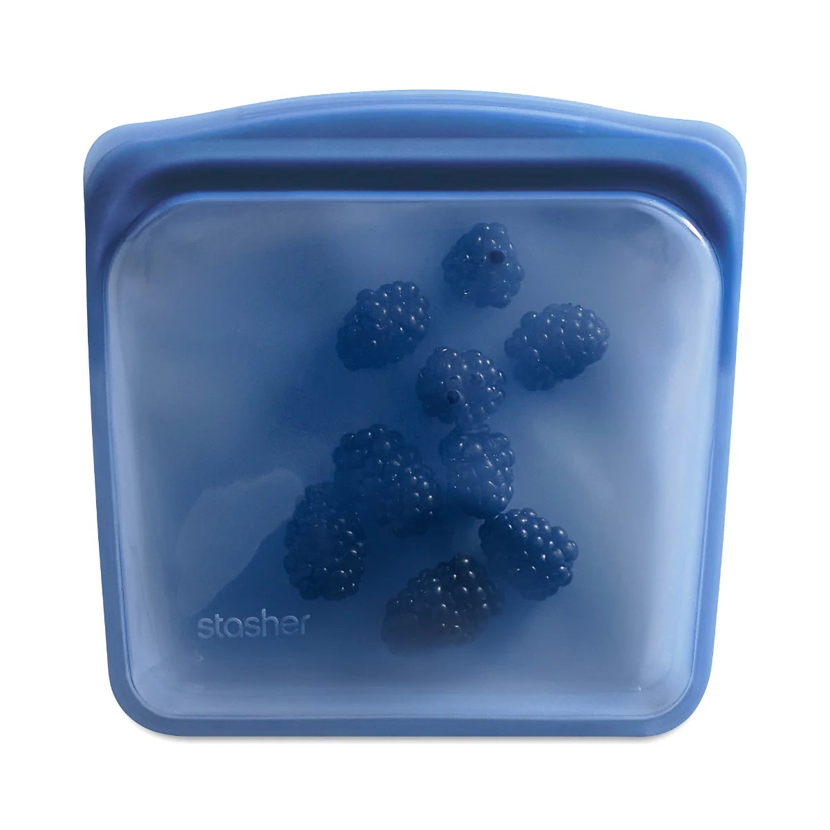 Stasher Reusable Silicone Sandwich Bag, Deep Ocean