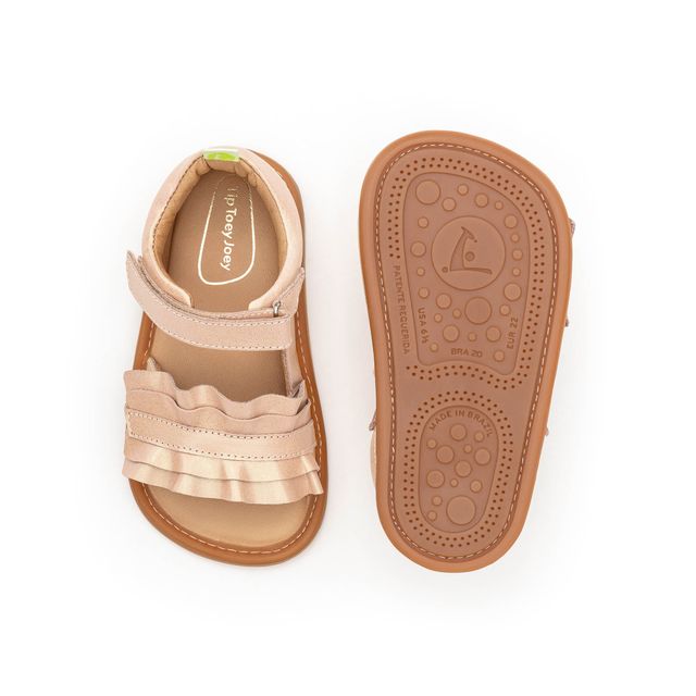 Tip Toey Joey Ruffy Sandals - Candy Dream