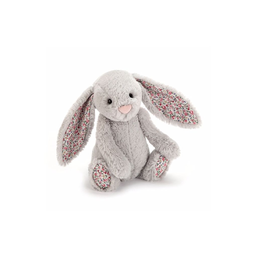 Jellycat Blossom Silver Bashful Bunny Small