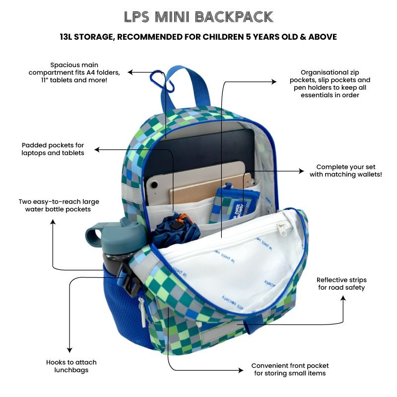 Le Petit Society Mini Backpack