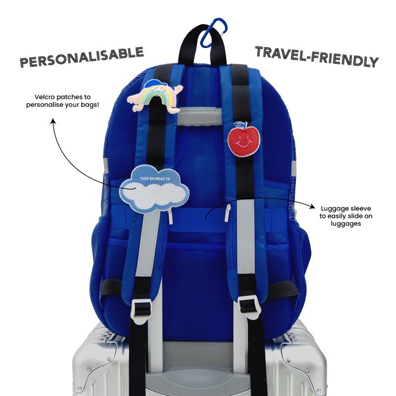 Le Petit Society Double Pocket Backpack