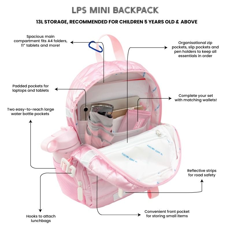 Le Petit Society Mini Backpack