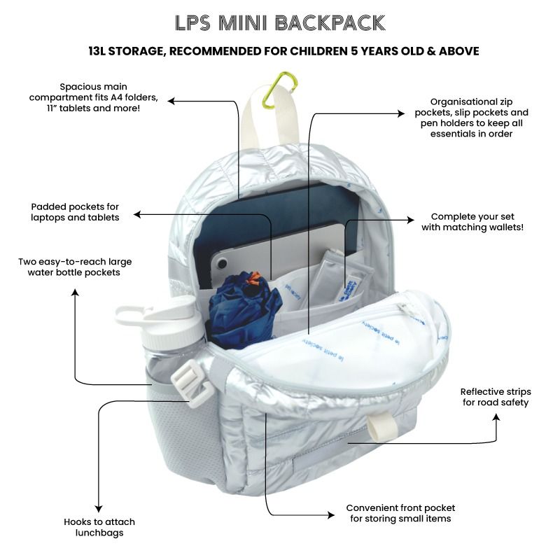 Le Petit Society Mini Backpack