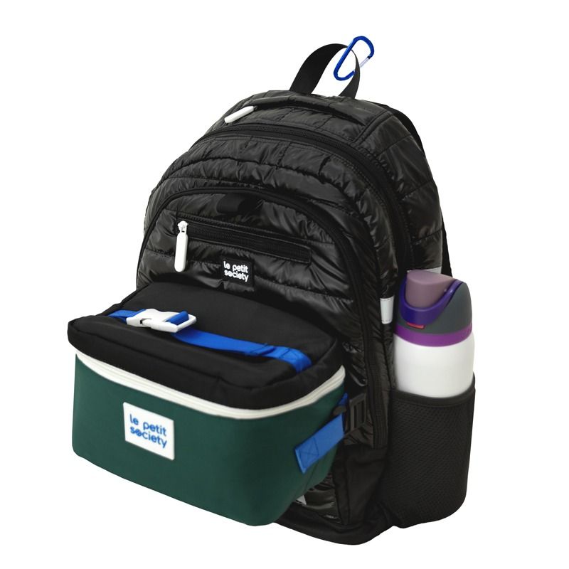 Le Petit Society Double Pocket Backpack