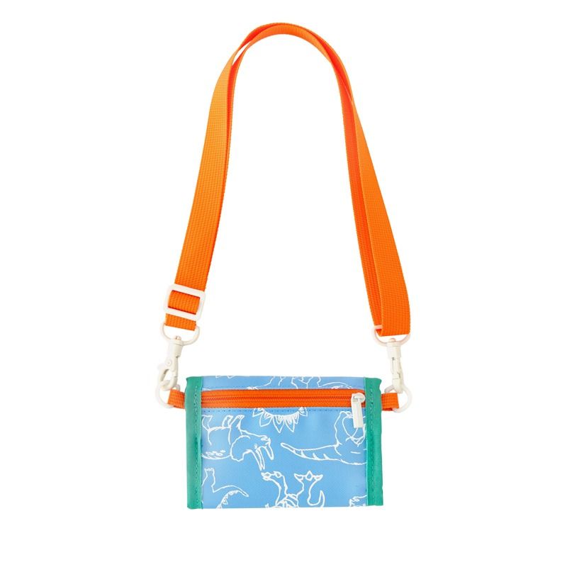 Le Petit Society Kids Wallet With Lanyard