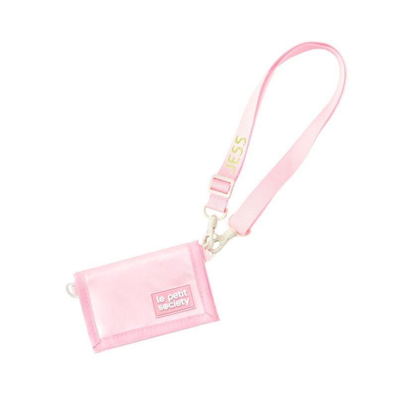 Le Petit Society Kids Wallet With Lanyard