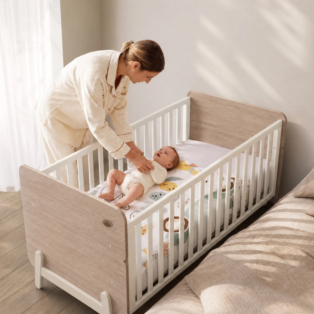 Boori Natty Ergonomic Cot