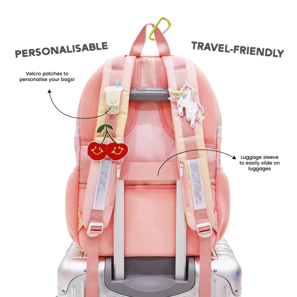 Le Petit Society Double Pocket Backpack