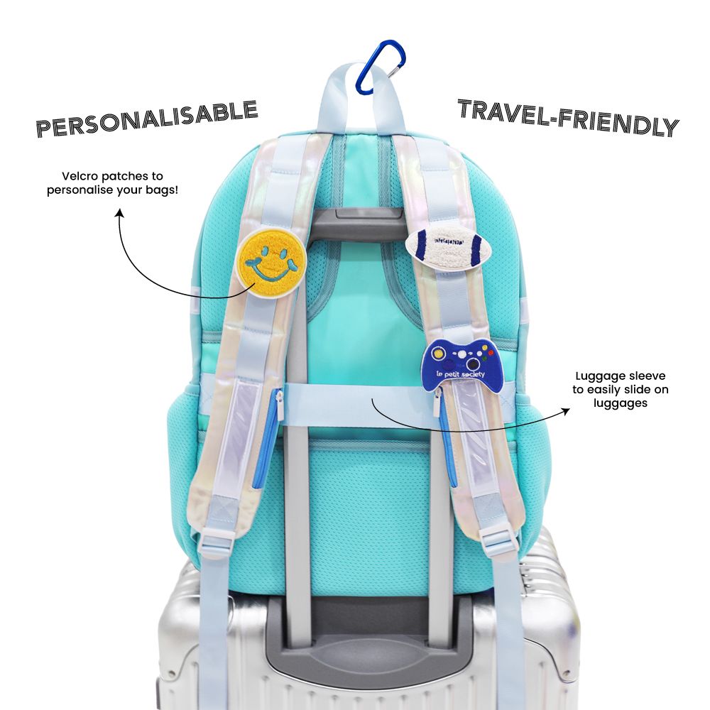 Le Petit Society Double Pocket Backpack