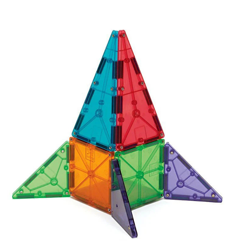 Magna-Tiles Clear Colors 100 Piece Set