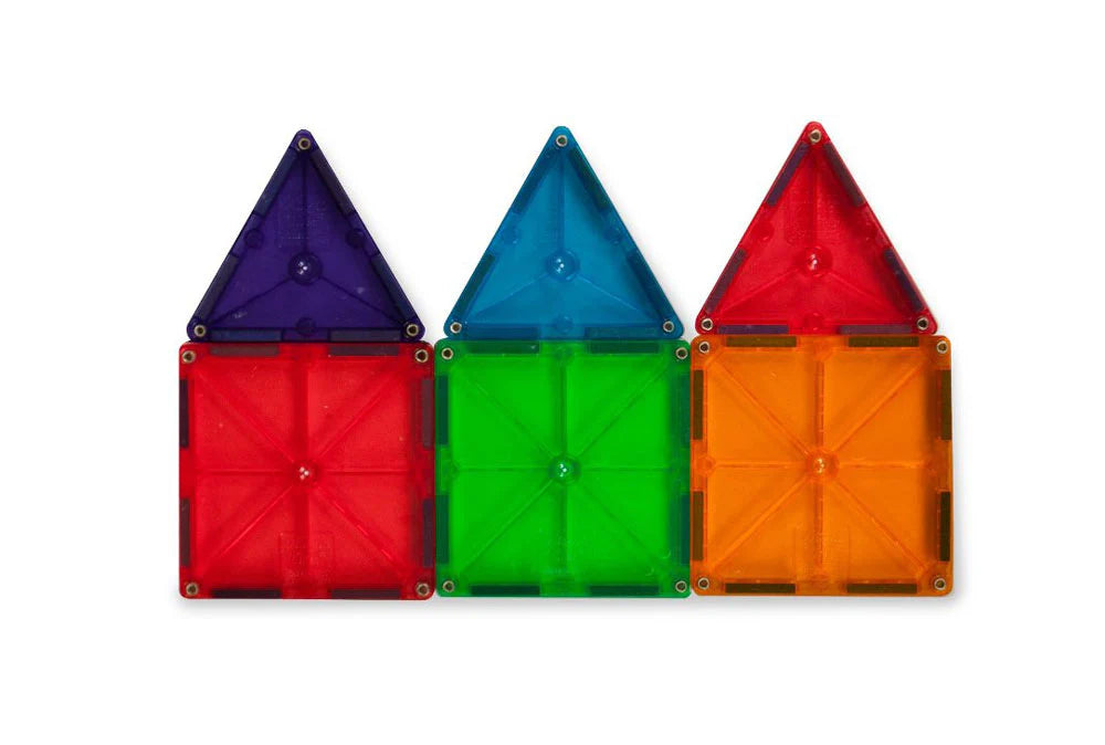 Magna-Tiles Clear Colors 100 Piece Set