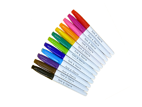 Colouroo Water Soluble Markers (12 Piece)