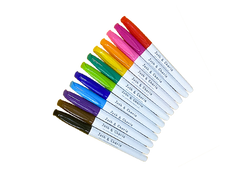 Colouroo Water Soluble Markers (12 Piece)