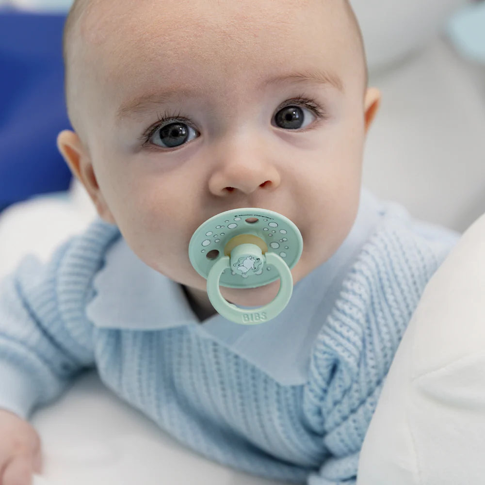 BIBS x Moomin Sailing Colour Pacifiers 2 Pack